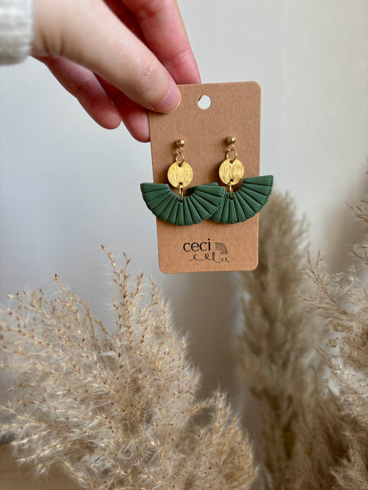 Boucles d'oreilles Achille - 4 coloris disponibles