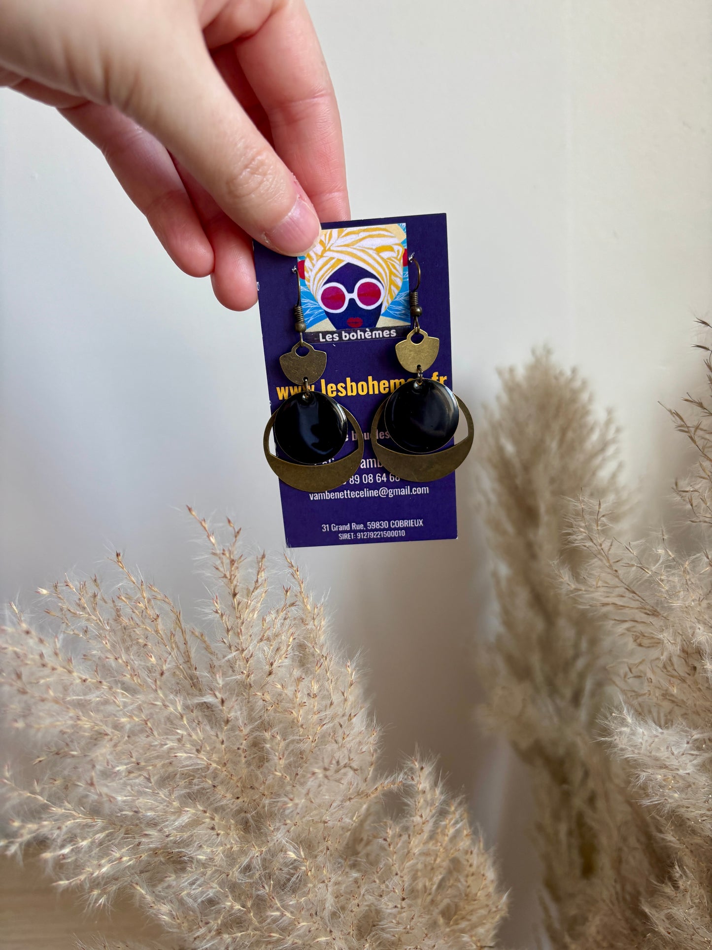 Boucles d'oreilles Dalila - 5 coloris disponibles