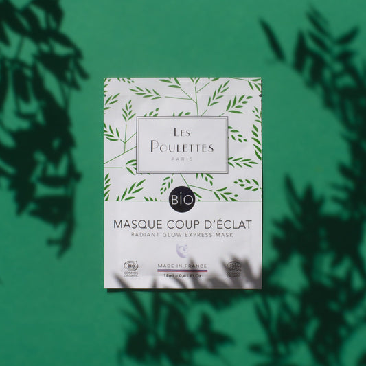 Masque visage coup d'éclat