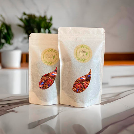 Découvrez ce rooibos floral au bleuet