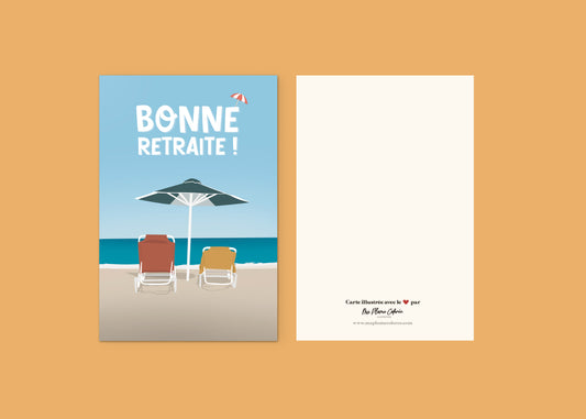 Carte "Bonne retraite"