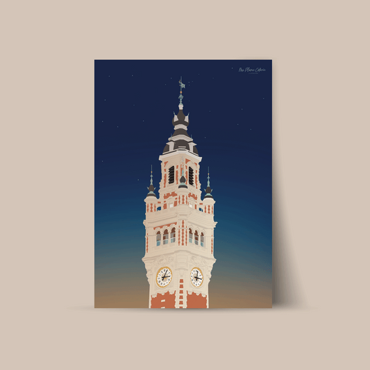 Affiche "Dernières lueurs sur le beffroi"