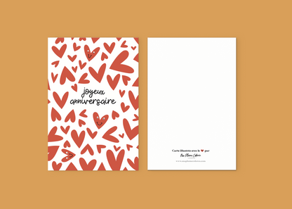 Carte "Joyeux anniversaire" - nouvelle collection