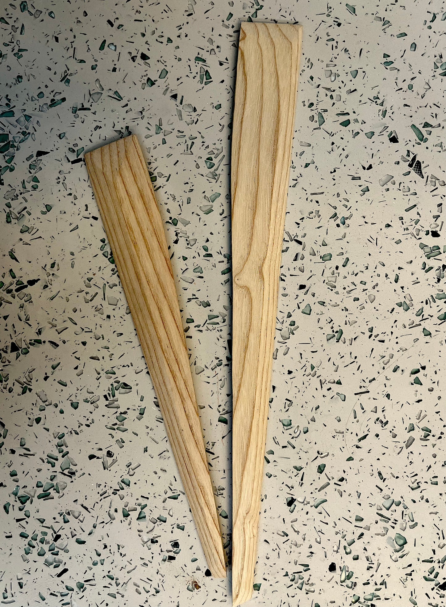 Spatules en frêne recyclé des Hauts de France