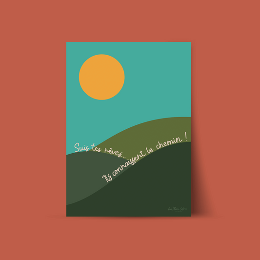 Affiche "Suis tes rêves"
